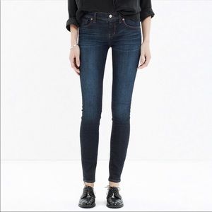 Madewell Skinny Skinny Jeans 26 Waterfall Wash